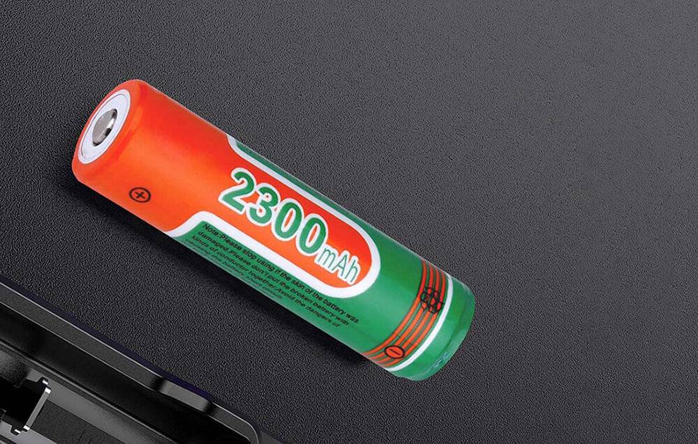 Wiederaufladbare Batterie Superfire, 2300mAh