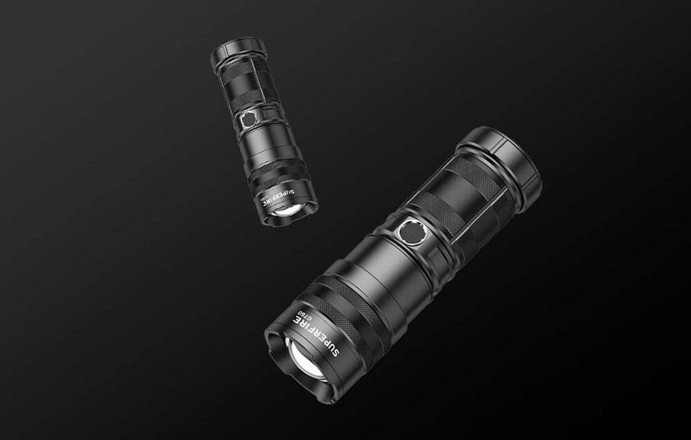 Taschenlampe Superfire GT60, 2600lm, USB-C