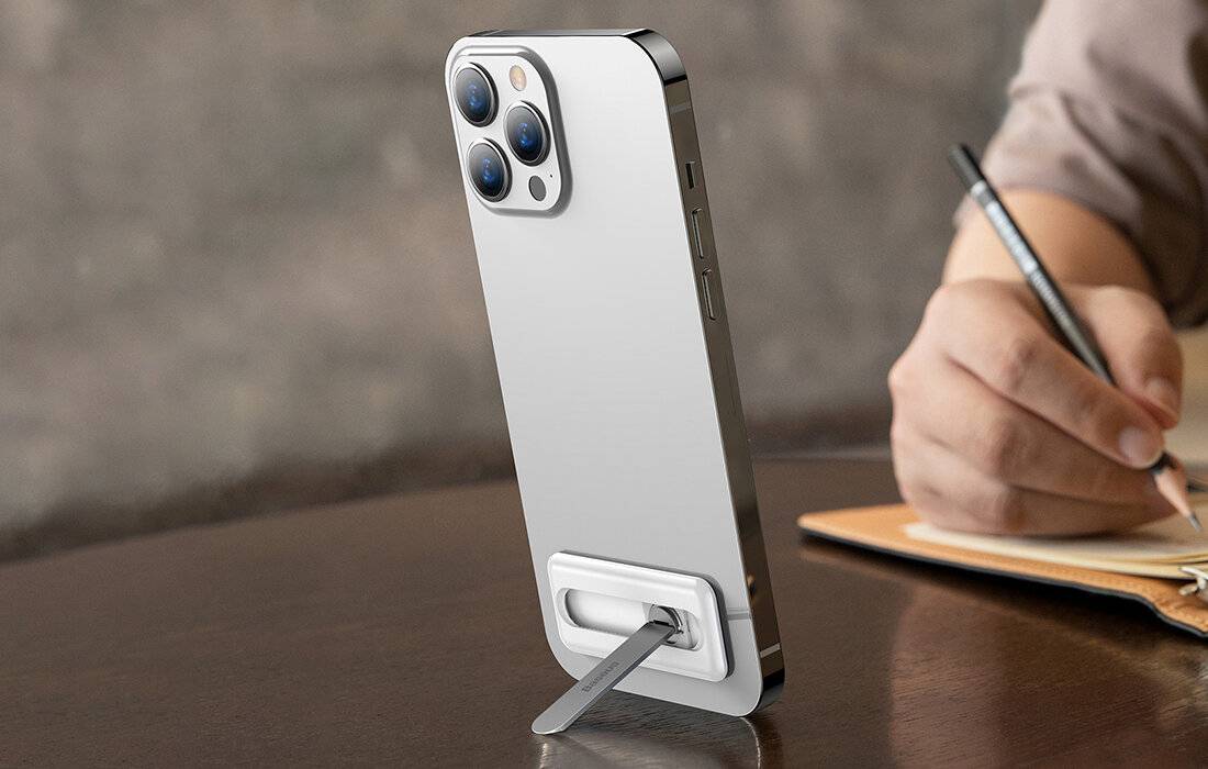 Baseus Faltbare Halterung für Telefon (Weiß)