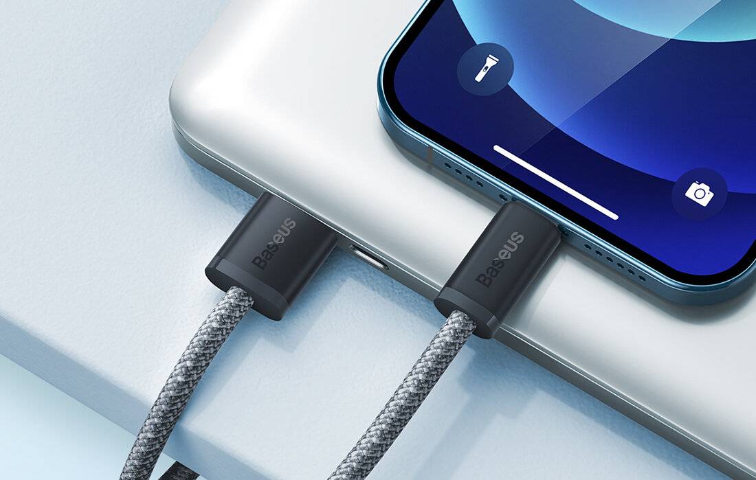 Baseus Dynamic Series Kabel USB zu Lightning, 2.4A, 1m (grau)