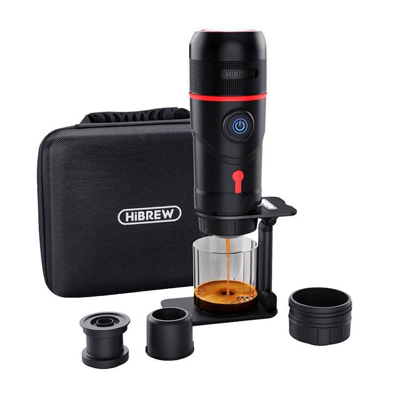 Tragbare Kaffeemaschine 3-in-1 mit Gehäuse HiBREW H4-premium 80W