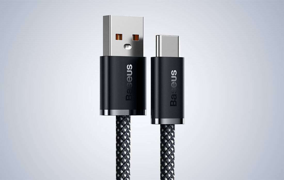 Kabel USB zu USB-C Baseus Dynamic Series, 100W, 1m (grau)
