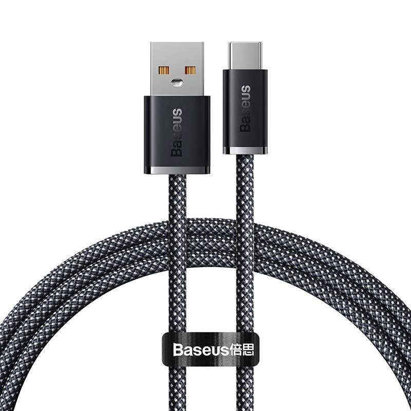 Kabel USB zu USB-C Baseus Dynamic Series, 100W, 1m (grau)