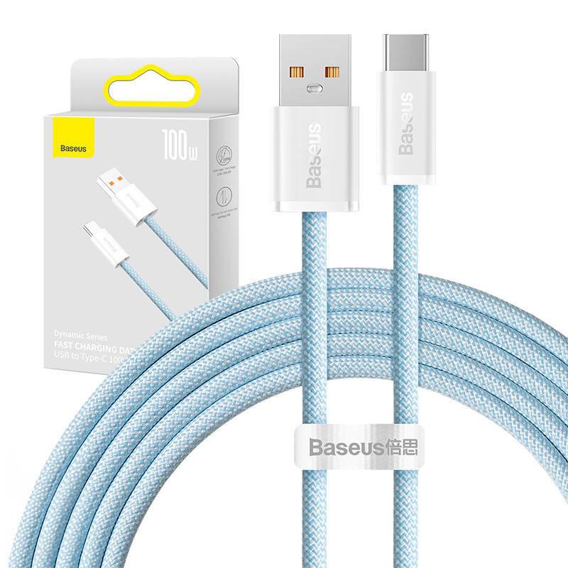 Kabel USB zu USB-C Baseus Dynamic Series, 100W, 2m (blau)