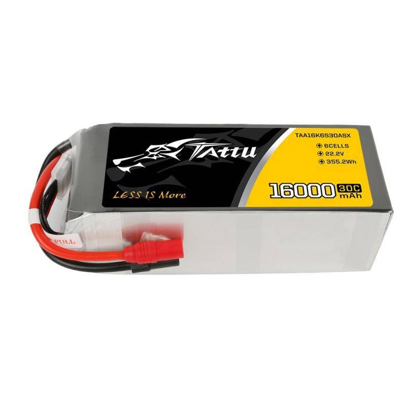 Akku Tattu 16000mAh 22.2V 30C 6S1P LiPo AS150+XT150