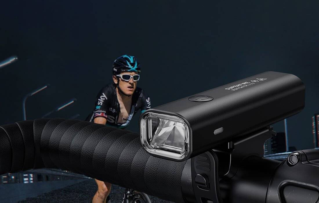 Fahrradbeleuchtung Superfire BL09, 450lm, USB