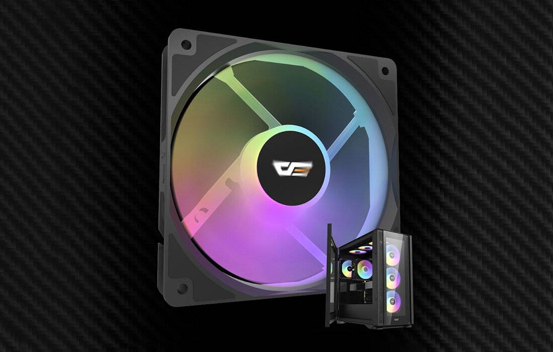 Computer-Lüfter Darkflash CL12 LED (120x120)