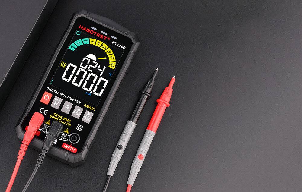 Digitales Universal-Multimeter Habotest HT126B