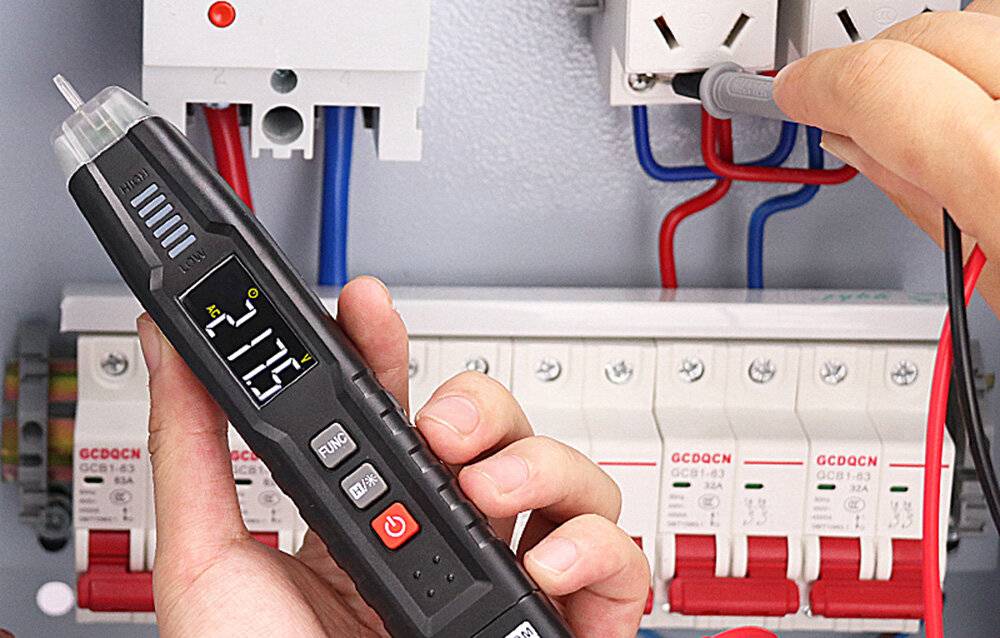 Habotest HT122, berührungsloser Spannungsprüfer / Diodenprüfer, NCV, True RMS