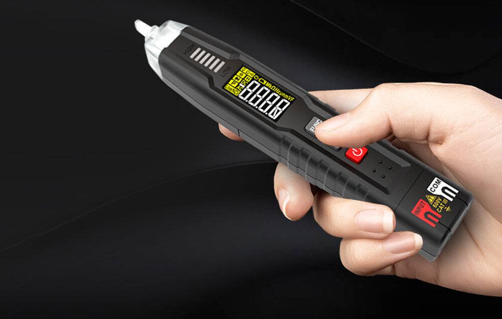 Habotest HT122, berührungsloser Spannungsprüfer / Diodenprüfer, NCV, True RMS