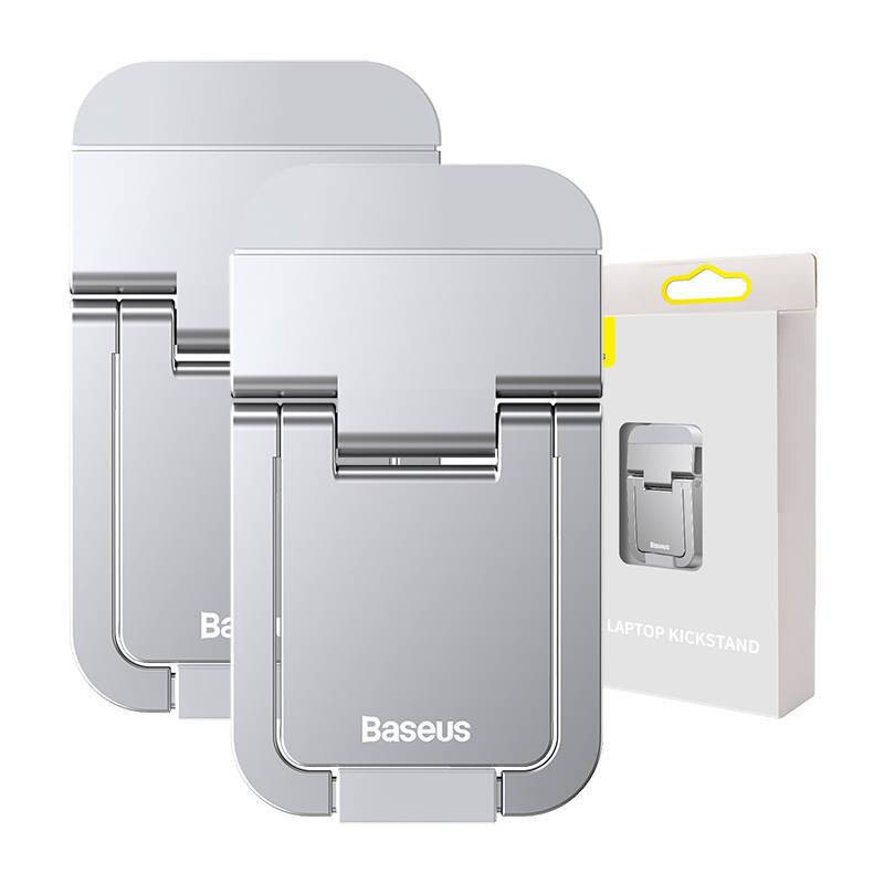 Baseus Slim Laptop Kickstand 2 Stück (Silber)