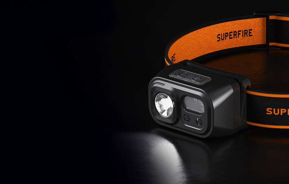 Scheinwerfer Superfire HL23, 220lm, USB-C