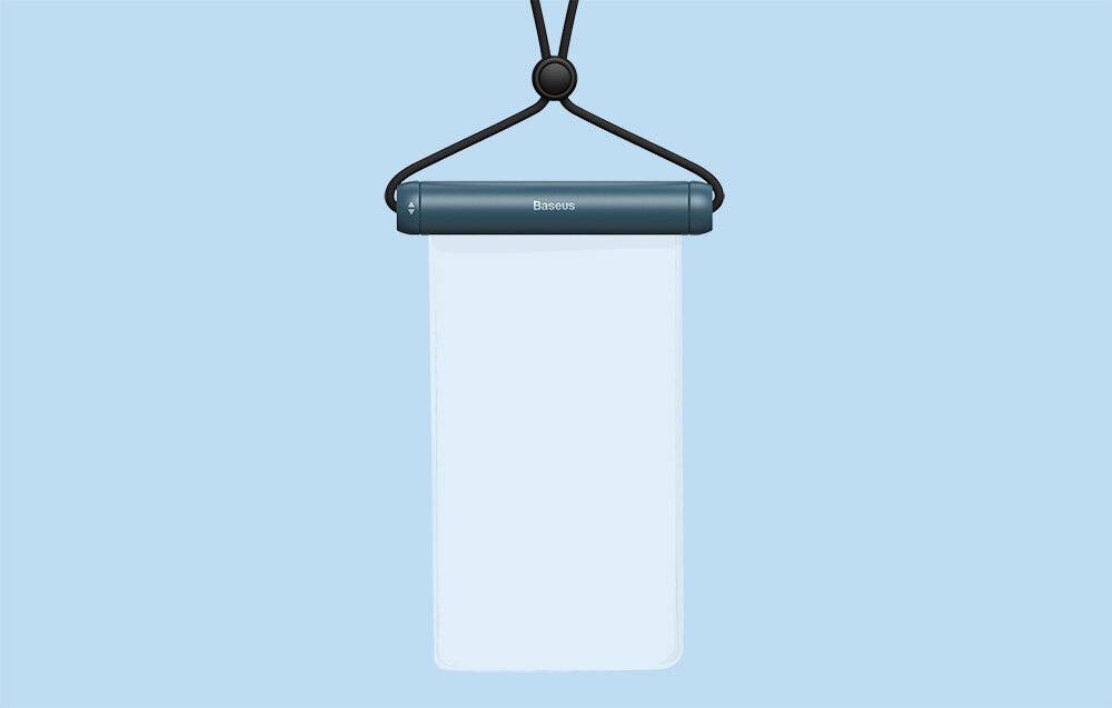 Baseus Cylinder Slide-cover wasserdichte Smartphone-Tasche (blau)