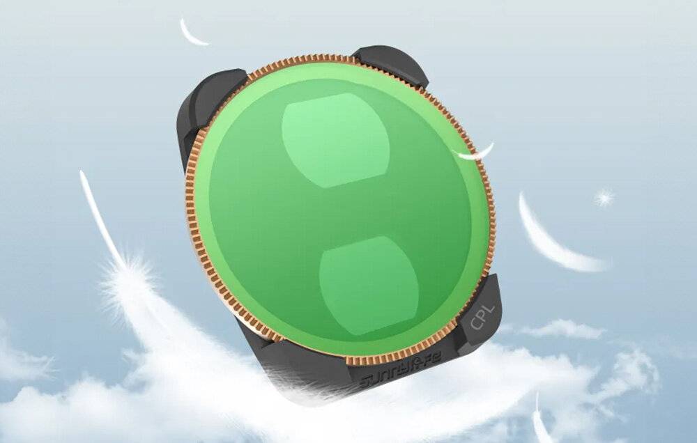 Satz von 3 Sunnylife A3-FI685 Filtern mit einstellbarer CPL, CPL+ND8+ND1