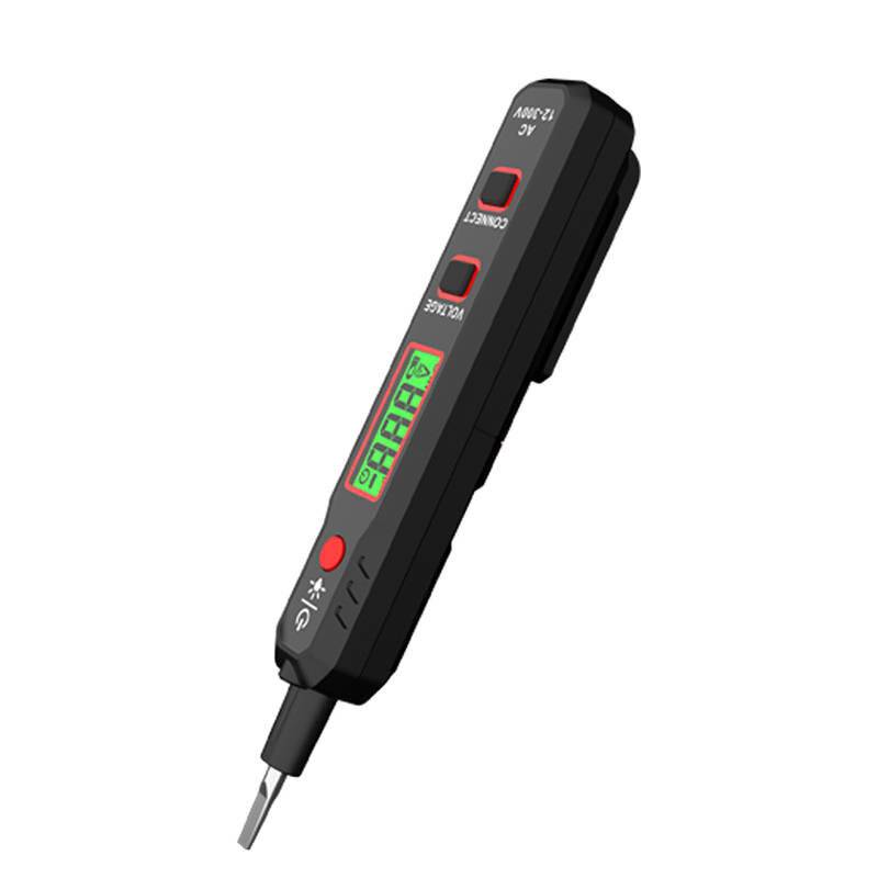 Habotest HT89 Berührungsloser Spannungs- & Diodenprüfer, AC 12-300 V, LCD, Taschenlampe