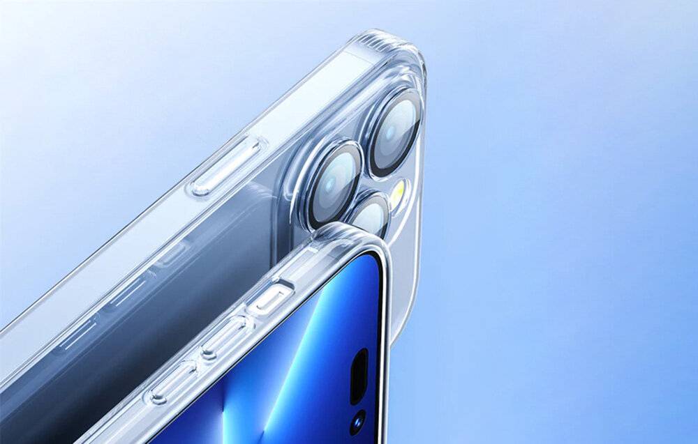 Joyroom JR-14Q3 Schutzhülle für Apple iPhone 14 Plus, Transparent, TPU