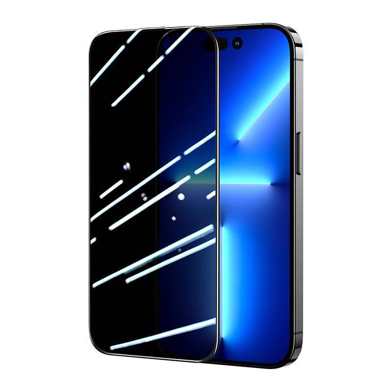 Joyroom JR-P03 Gehärtetes Glas für iPhone 14 Plus, 9H Härte, Sichtschutz, Vollflächig