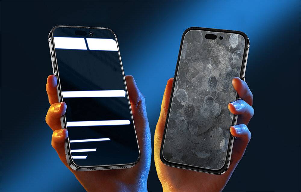 Joyroom JR-P03 Gehärtetes Glas für iPhone 14 Plus, 9H Härte, Sichtschutz, Vollflächig