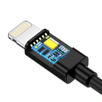 USB zu Lightning Kabel Choetech IP0026, MFi, 1.2m (schwarz) USB zu Lightning Kabel Choetech IP0026, MFi, 1.2m (schwarz)