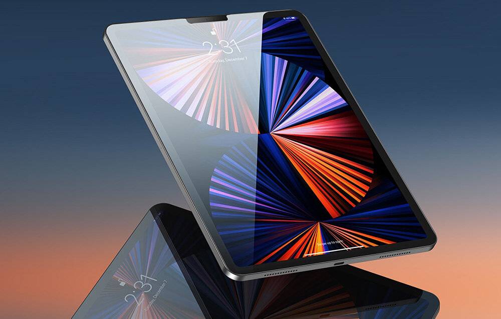 Gehärtetes Glas Baseus 0.3mm für iPad 12.9" (2 Stk.)