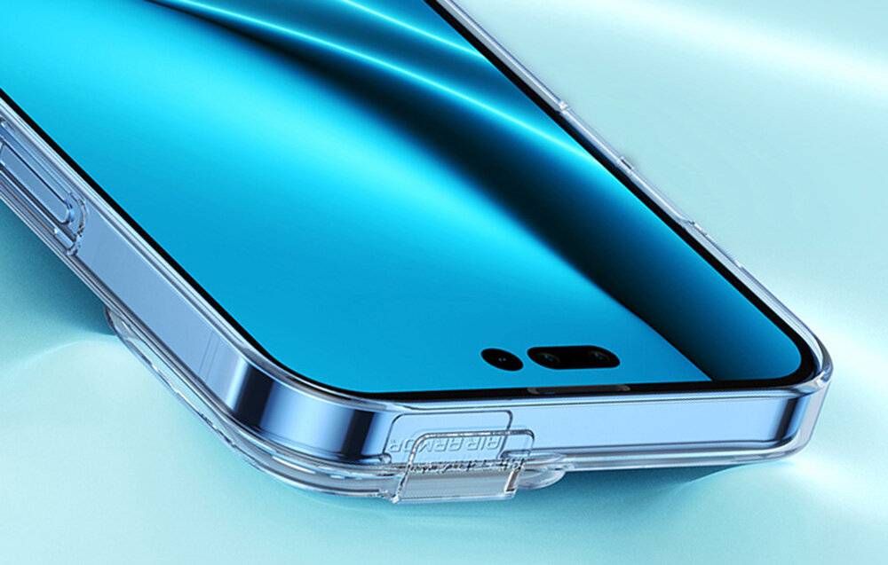 Baseus Crystal Transparent Magnetic Case und gehärtetes Glas Set für iPhone 14 Pro Max