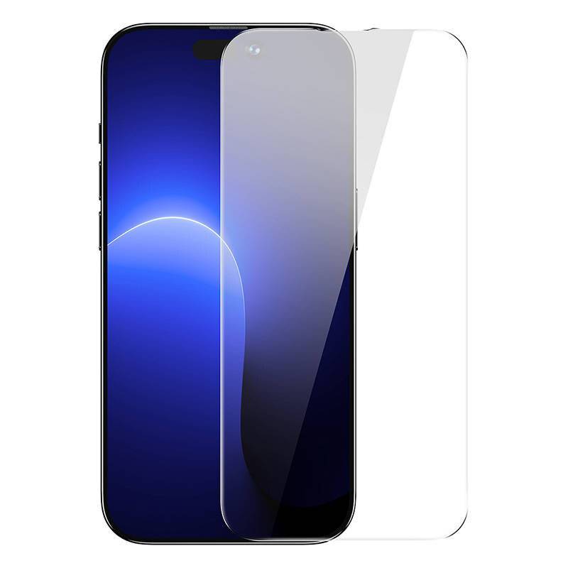 Baseus Crystal Tempered Glas 0,3mm für iPhone 14 Pro (2 Stück)