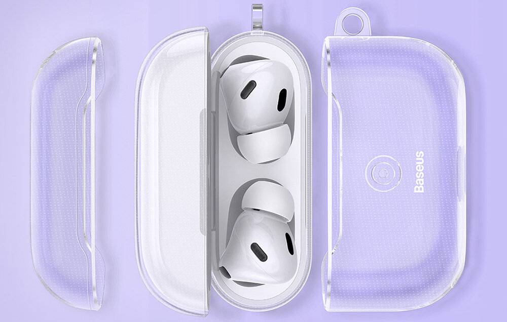 Baseus Crystal Transparentes Gehäuse für AirPods 3