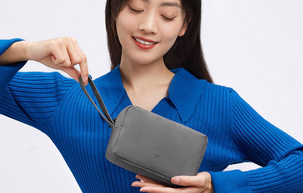 Baseus EasyJourney Series Aufbewahrungstasche (Dunkelgrau)