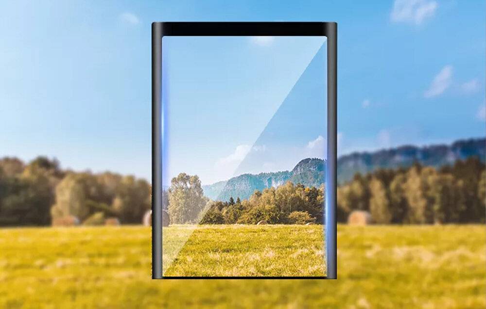 Gekrümmter Bildschirm Temperierte Folie Sunnylife für Insta360 X3