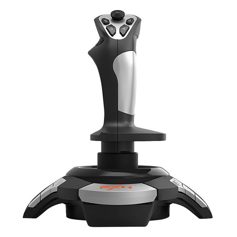 PXN-F16 Joystick Ergonomisches Design Vibrationsfunktion 8-Wege-Hut-Schalter Programmierbare