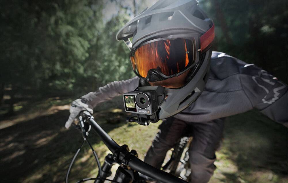 Osmo Action Helm Kinnhalterung