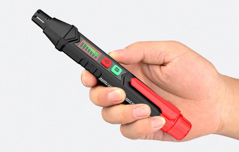 Habotest HT60 Gasleckdetektor, 0-1000 PPM, für brennbare Gase, optisch/akustischer Alarm