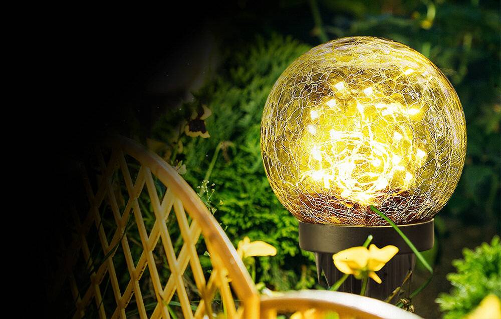 Garten-Solarlampe Superfire FF16-A, 600mAh