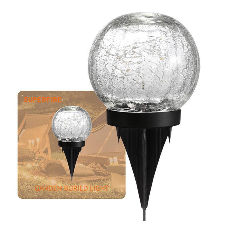 Garten-Solarlampe Superfire FF16-A, 600mAh