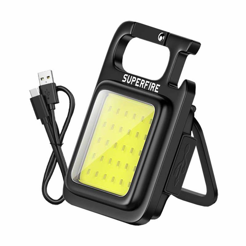 Taschenlampe Superfire MX16, 600lm, 500mAh, USB-C