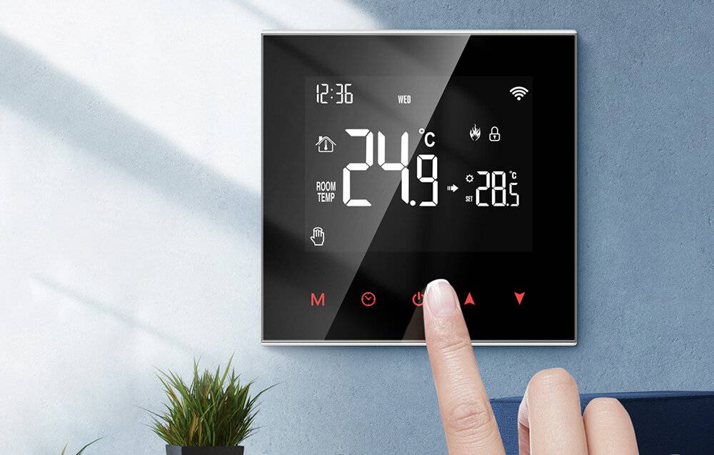 Smart Thermostat Avatto WT100 Warmwasserbereiter 3A Wi-Fi TUYA