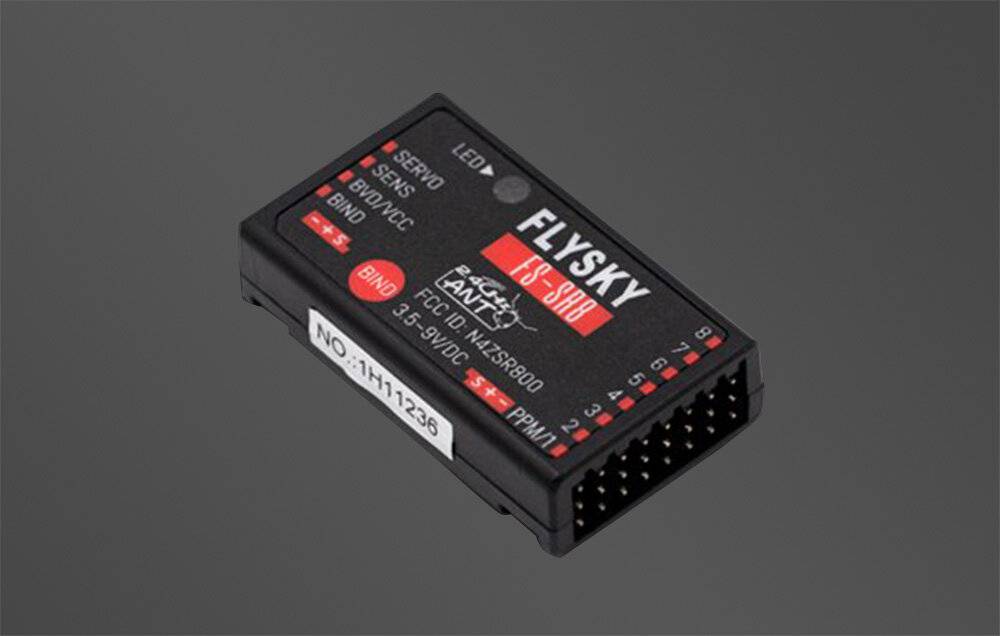 FlySky-Empfänger FS-SR8, 8 Kanäle AFHDS 3