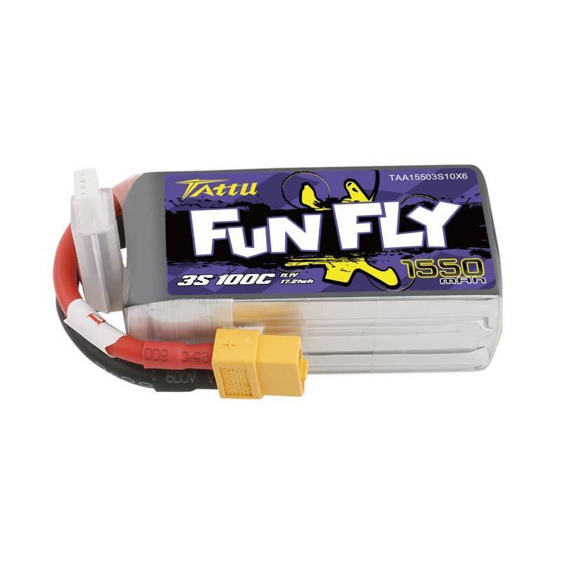 Akku Tattu Funfly 1550mAh 11,1V 100C 3S1P