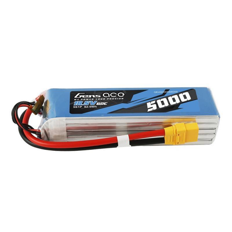 Akku LiPo Gens Ace Bashing 5000mAh 18.5V 60C 5S1P - XT90