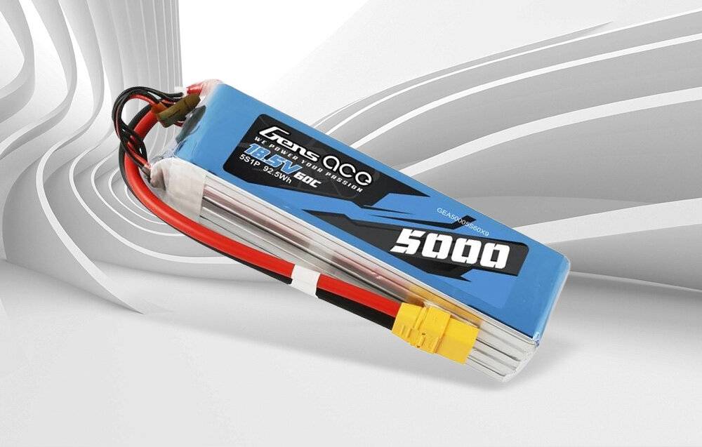 Akku LiPo Gens Ace Bashing 5000mAh 18.5V 60C 5S1P - XT90
