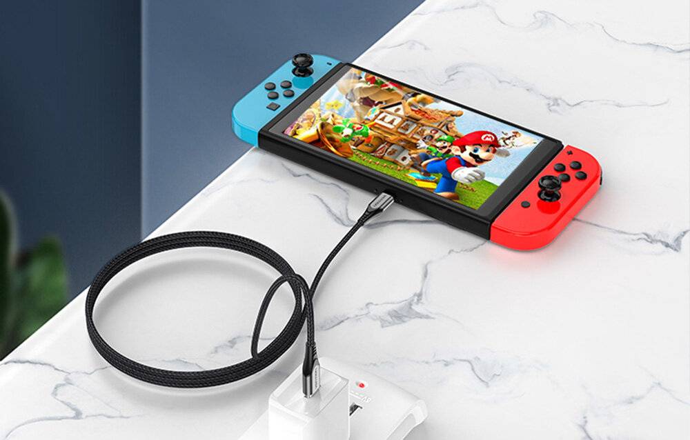 Kabel USB-C 2.0 auf USB-C Vention TAEHF PD 100W 1m (grau)