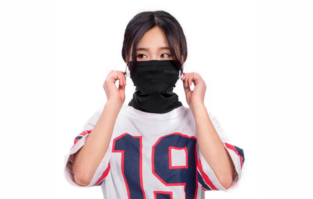 Radfahren Gesichtsmaske Rockbros WB-001BK (Schwarz)