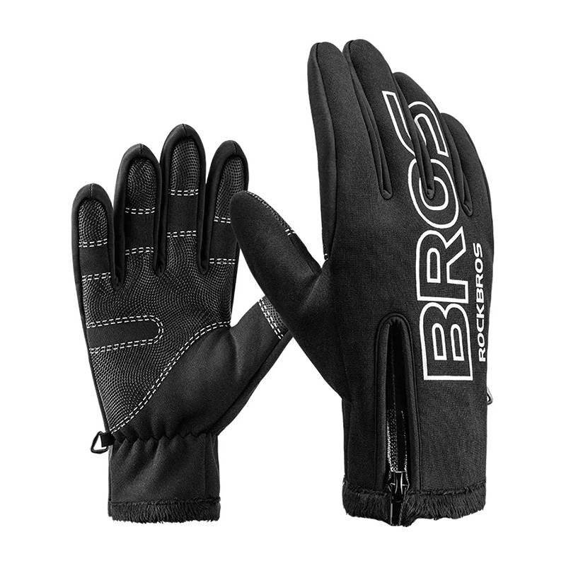 Rockbros Fahrradhandschuhe S091-4BK (schwarz)