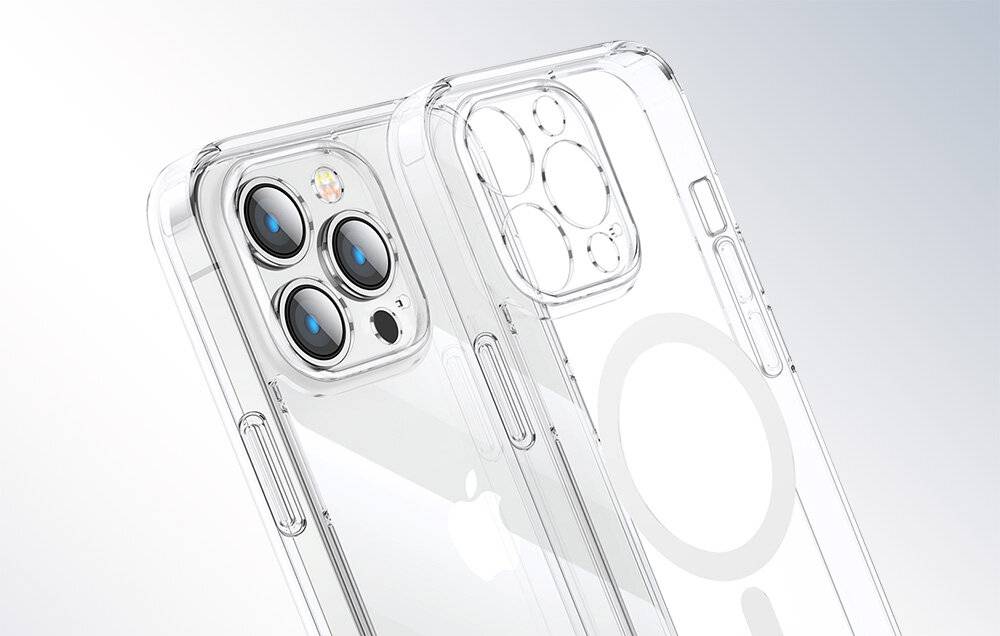 Joyroom JR-14D5 Schutzhülle für iPhone 14, Transparent, Magnetisch
