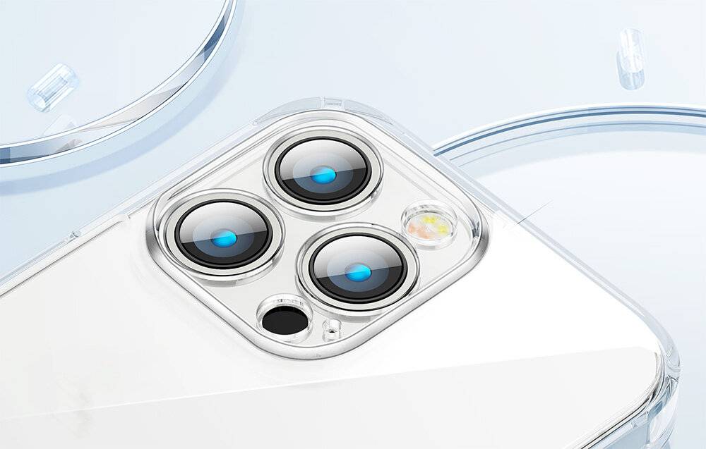 Joyroom JR-14D7 Schutzhülle für iPhone 14 Plus, transparent, magnetisch