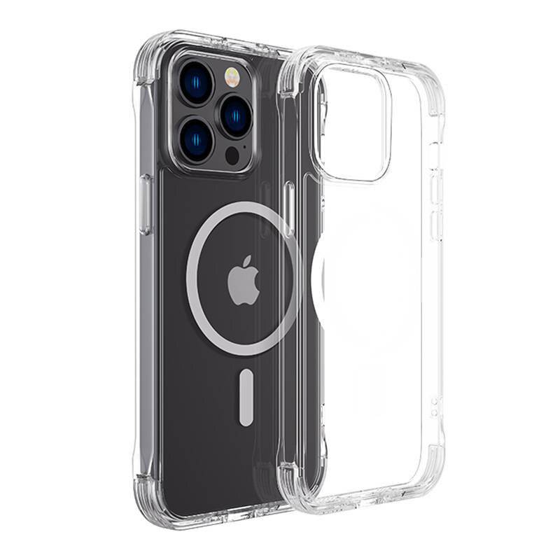 Joyroom JR-14H7 Schutzhülle für iPhone 14 Plus, Transparent, Magnetisch, TPU