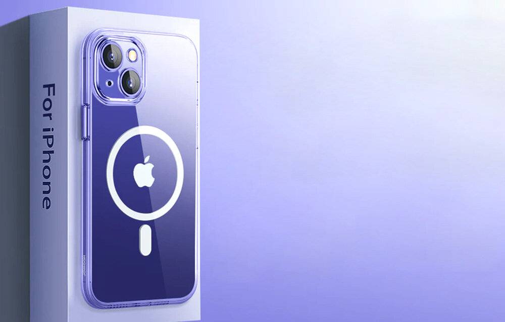 Joyroom JR-14H5 transparente magnetische Schutzhülle für iPhone 14, TPU