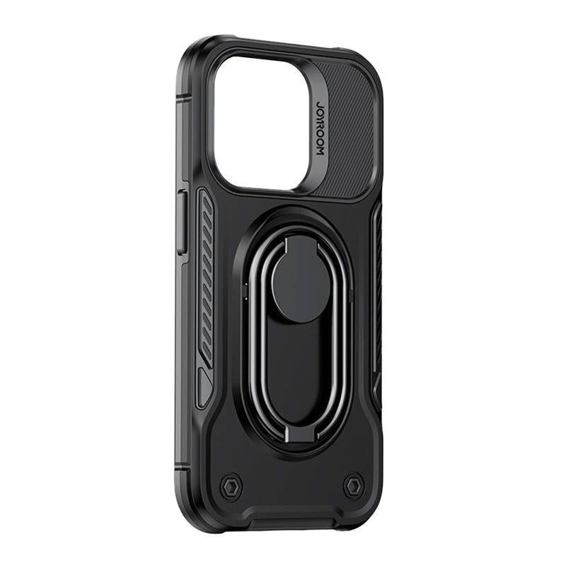Joyroom JR-14S3 Schutzhülle für Apple iPhone 14 Plus, Schwarz, PC/TPU/Zinklegierung