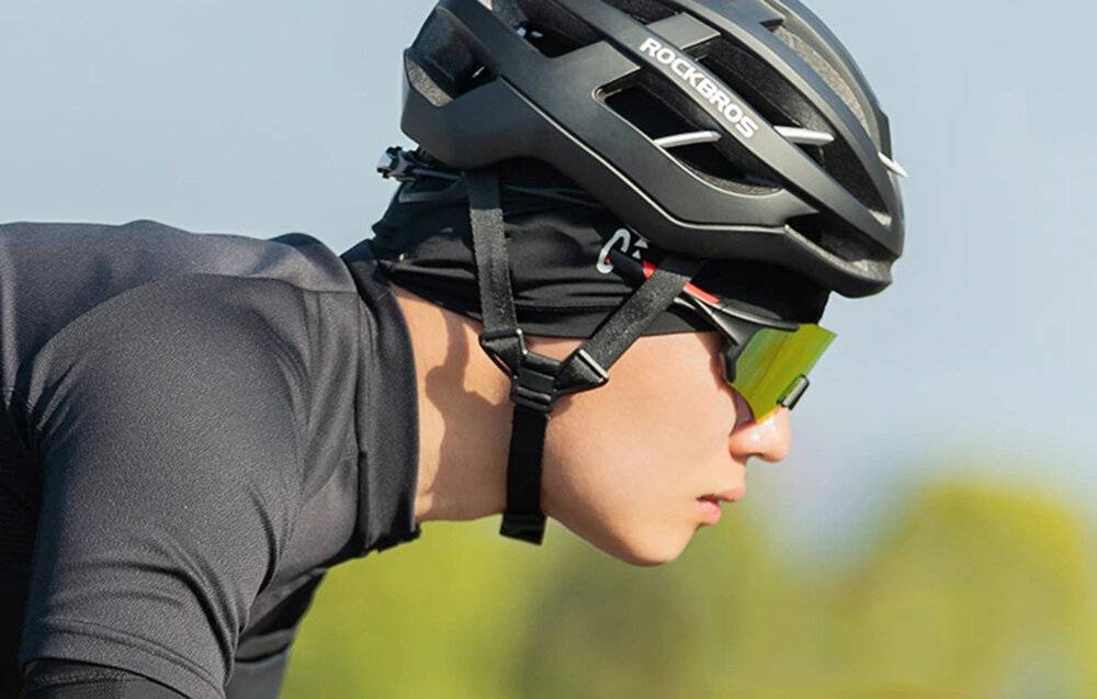 Sommer-Fahrradmütze Rockbros YPP037 (Schwarz)