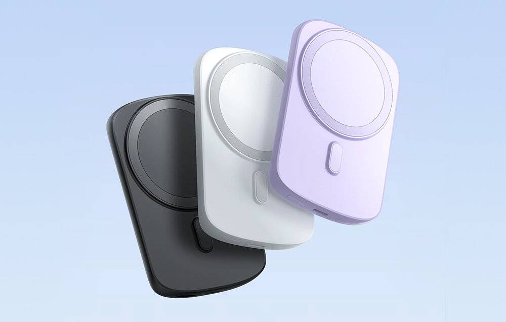 Power Bank Ring Halterung 20W 6000mAh Joyroom JR-W030 (lila)